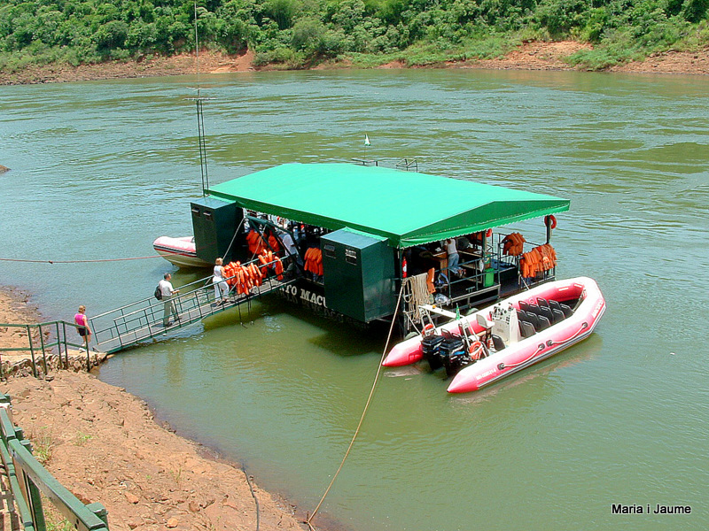 Embarcador a Iguazú